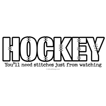 Hockey: You'll Need Stitches Just From Watching