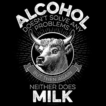 alcohol vs. milk