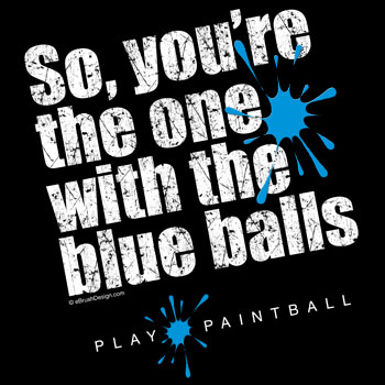 paintball blue balls
