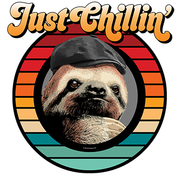 chilling sloth