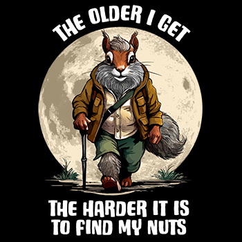 harder to find my nuts