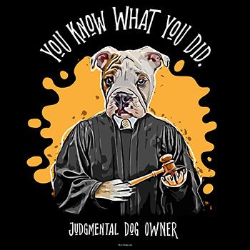 judgemental bulldog