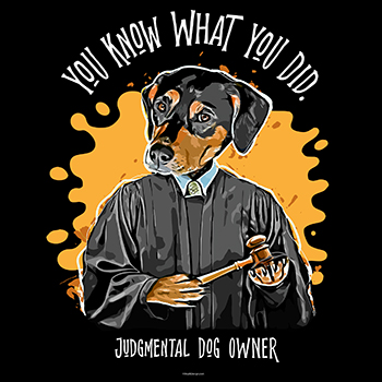 judgemental dog Doberman Pinscher, Daschund
