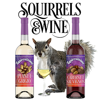 squirrels and wine