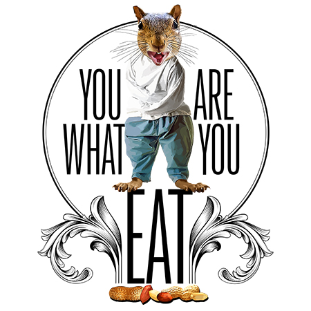 You are what you eat squirrel