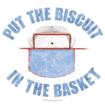 Put the Hockey Biscuit in the Basket