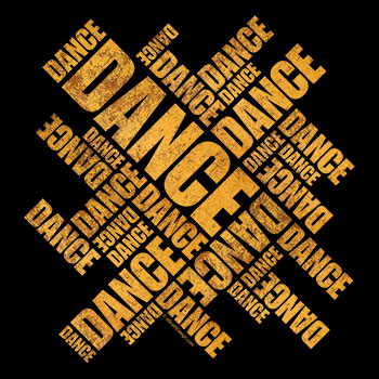 typography dance design